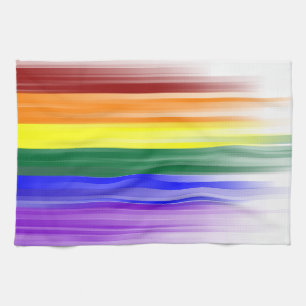 Rainbow Flag Kitchen Towel