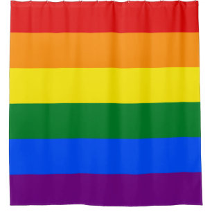 Rainbow Flag (LGBT) Shower Curtain