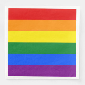 Rainbow Flag Napkin