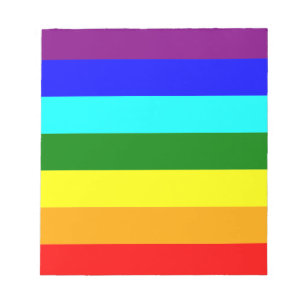 Rainbow Flag Notepad