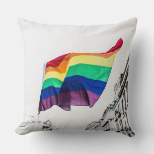 Rainbow Flag Pride Cushion