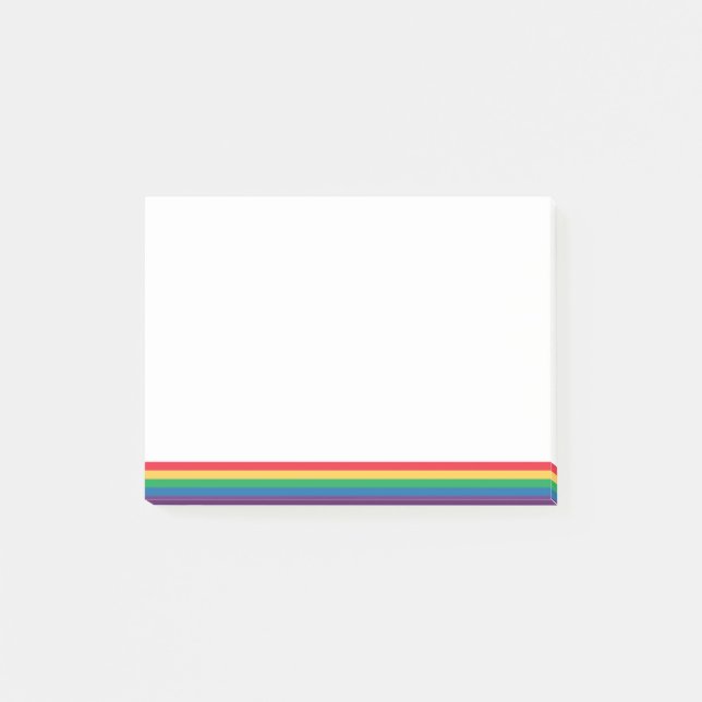 Rainbow Flag Pride Post-it Notes (Front)