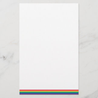 Rainbow Flag Pride Stationery