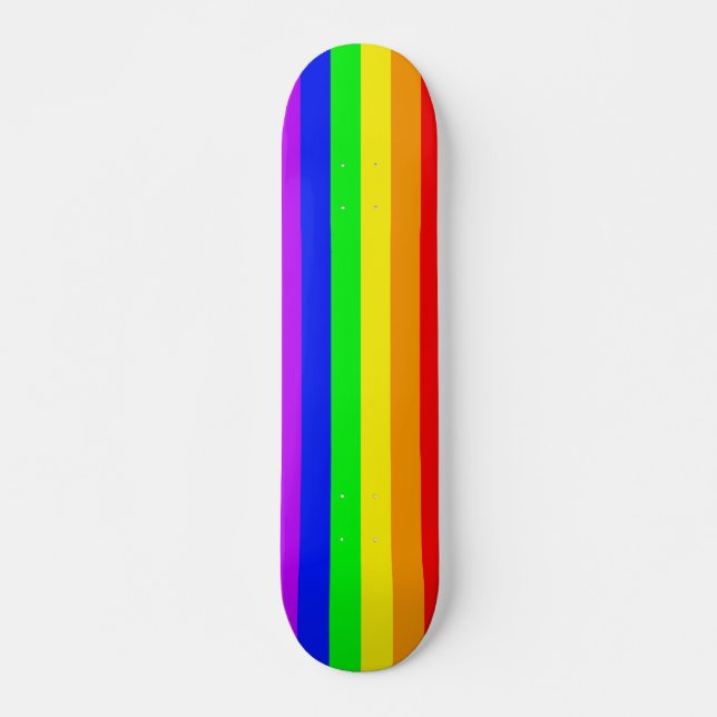 Rainbow Flag Skateboard (Front)
