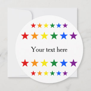 RAINBOW FLAG STARS + your ideas