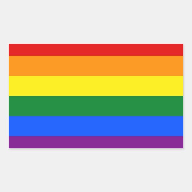 Rainbow Flag Stickers (Front)
