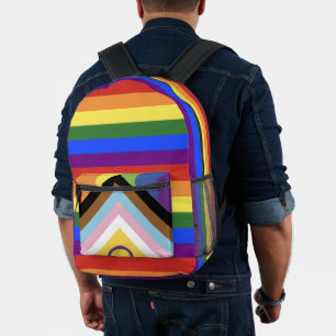 rainbow flag stripe backpack lgbtq flag