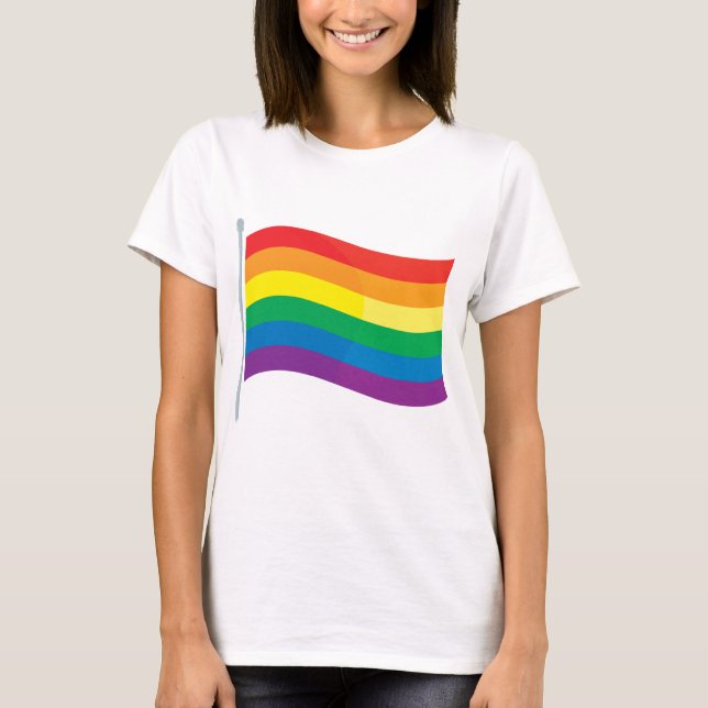 Rainbow Flag T-Shirt (Front)