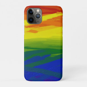 Rainbow Flames Gradient iPhone 11 Pro Case