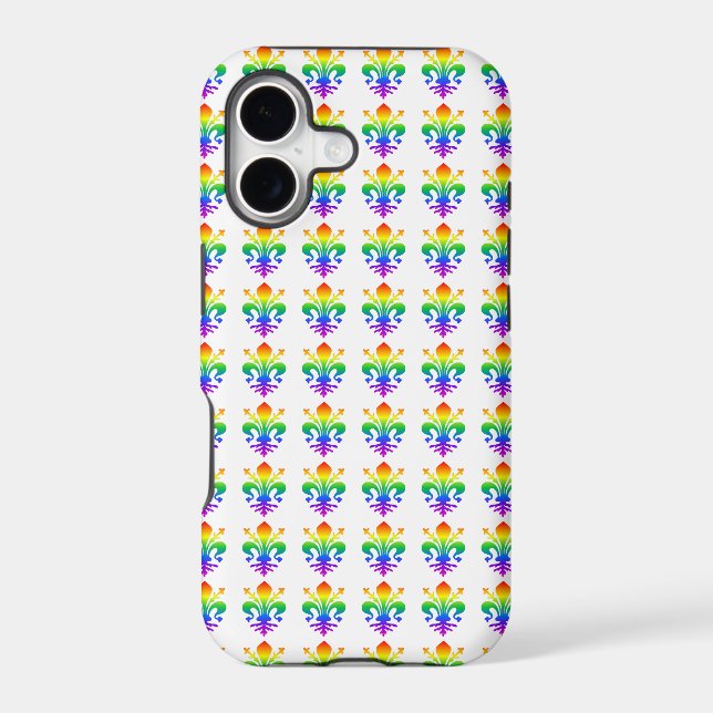 Rainbow Fleur-de-lis (Back)