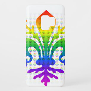 Rainbow Fleur-de-lis Case-Mate Samsung Galaxy S9 Case