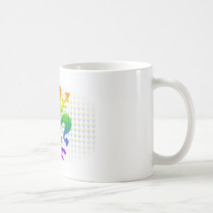 Rainbow Fleur-de-lis Coffee Mug