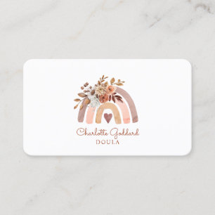 Rainbow Flora Doula Business Card