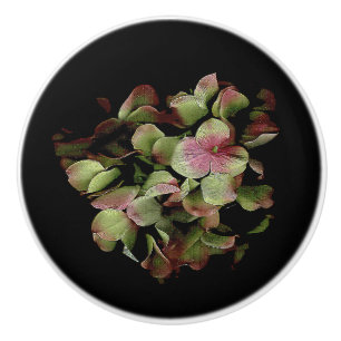 Rainbow Floral Ceramic Drawer Pull
