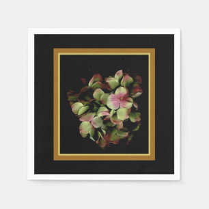 Rainbow Floral Elegant Party Napkin