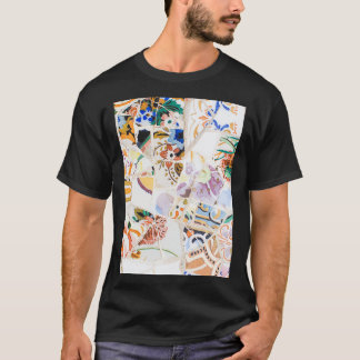 Rainbow Floral Tile Mosaic T-Shirt