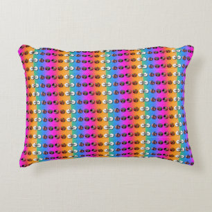 Rainbow Florets  Decorative Cushion