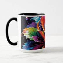 Rainbow Flower Coffee Mug
