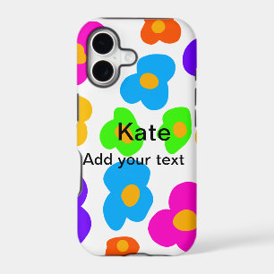 Rainbow flower pride love add name text lqbtq abst