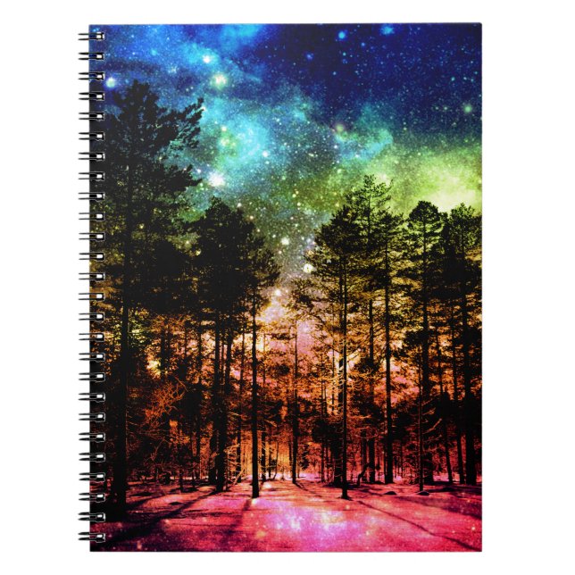 Rainbow Forest Notebook (Front)