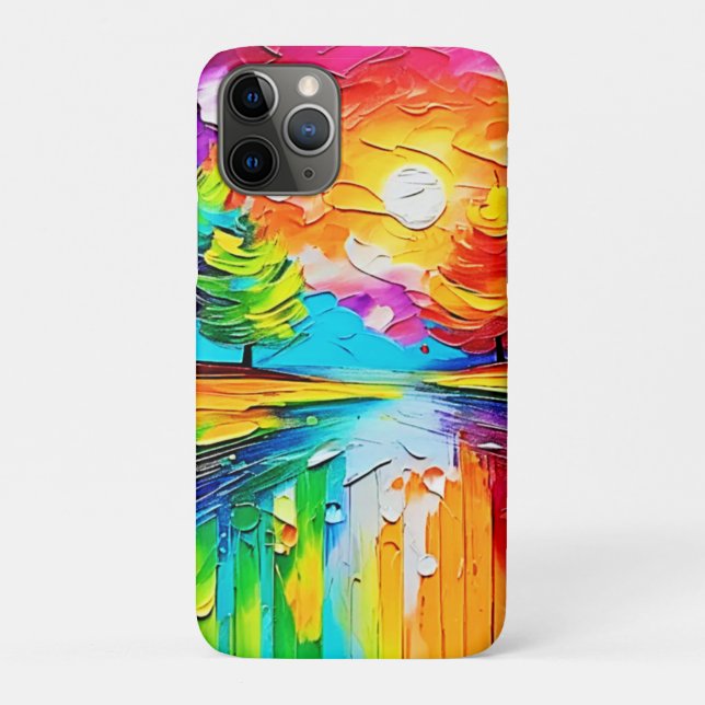 Rainbow Forest Sunset Dreams Case-Mate iPhone Case (Back)