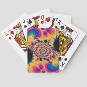 Rainbow Fractal Playing Cards
