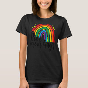 Rainbow Free Mum Hugs Lgbt Mum Gay Lesbian Lgbt Pr T-Shirt