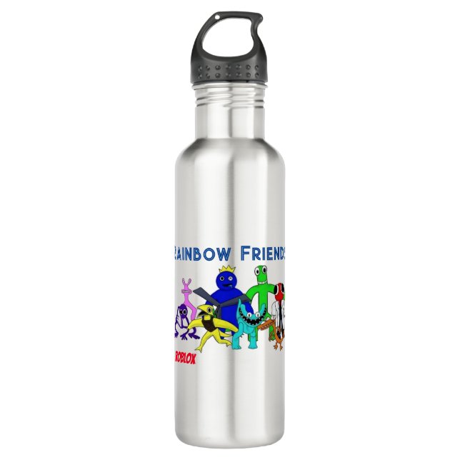 Rainbow Friends  710 Ml Water Bottle (Front)