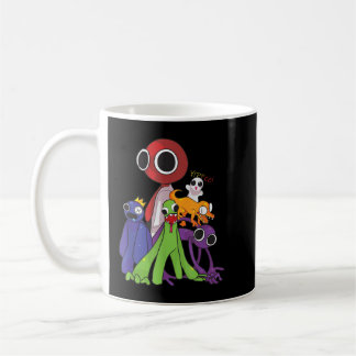 Rainbow Friends blue red orange green Coffee Mug