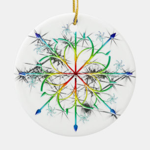 Rainbow Frost 2 Ornament
