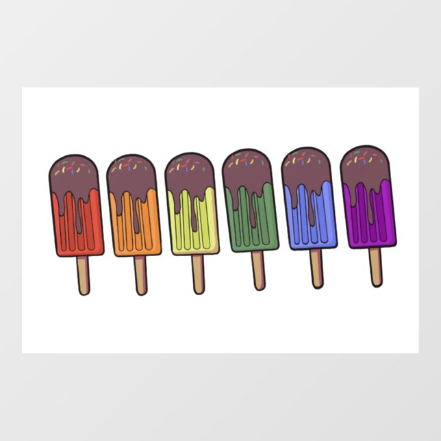 Rainbow Frozen pop Parade (Sheet)