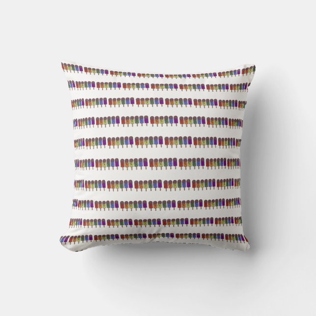 Rainbow Frozen pop Parade Cushion (Front)