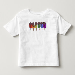 Rainbow Frozen pop Parade Toddler T-Shirt