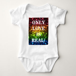 Rainbow Galaxy Baby Bodysuit