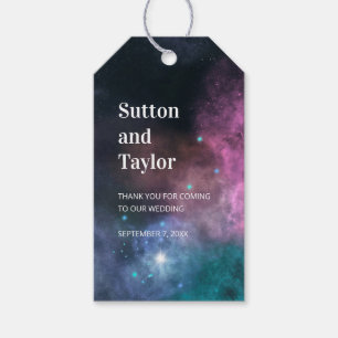 Rainbow Galaxy Gift Tags