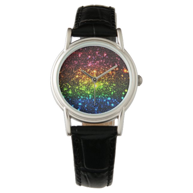 Rainbow Galaxy Watch (Front)