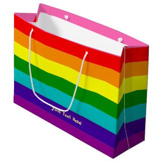 Rainbow, Gay and sympathisers Large Gift Bag