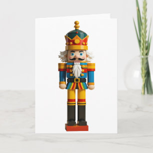 Rainbow Gay Pride Christmas Nutcracker Toy Card
