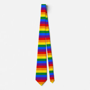 Rainbow Gay Pride Flag Tie