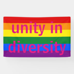 Rainbow Gay Pride LGBT Lesbian 6 Stripes Flag Banner