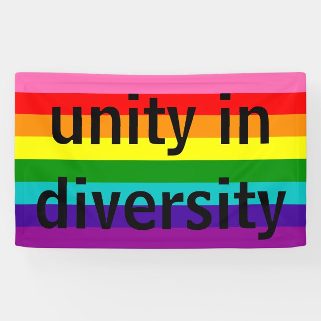 Rainbow Gay Pride LGBT Original 8 Stripes Flag Banner (Horizontal)