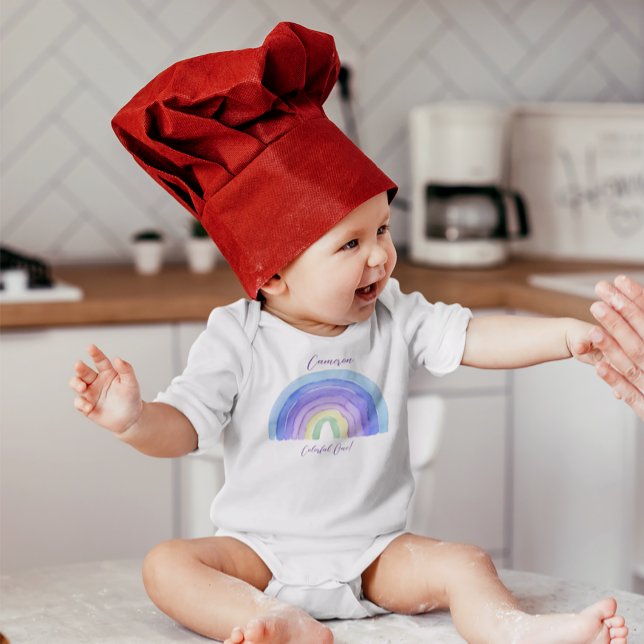 Rainbow Gender Neutral Baby Bodysuit (Creator Uploaded)