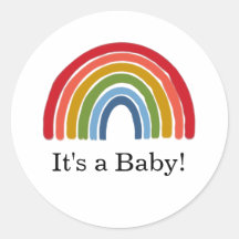 Rainbow Gender Neutral Baby Shower