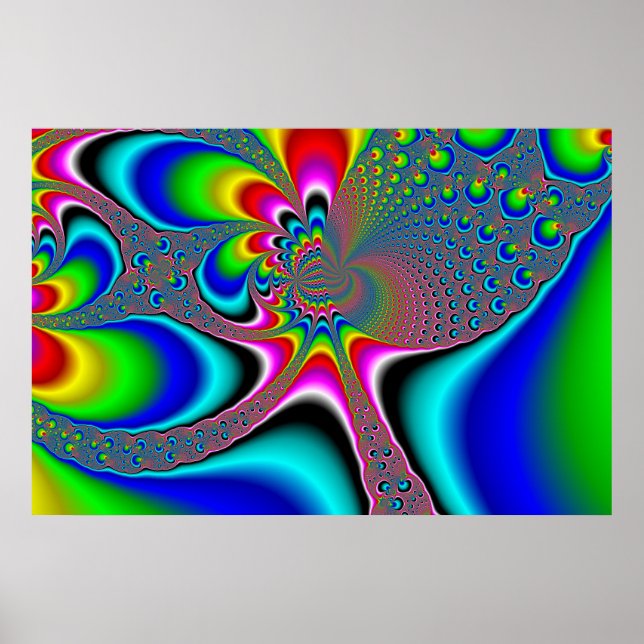 Rainbow Generator - Fractal Poster (Front)