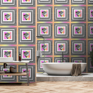 Rainbow Geo Cube Wallpaper