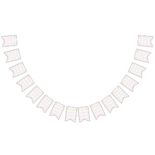 Rainbow Geometric Bunting