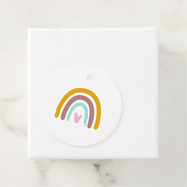 Rainbow Gift Tag (In Situ)
