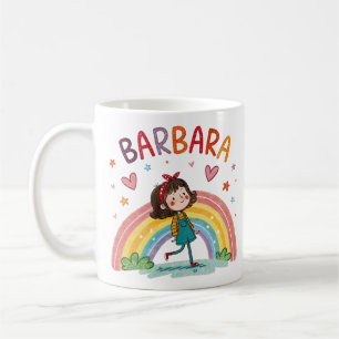 Rainbow Girl Barbara 1 Coffee Mug