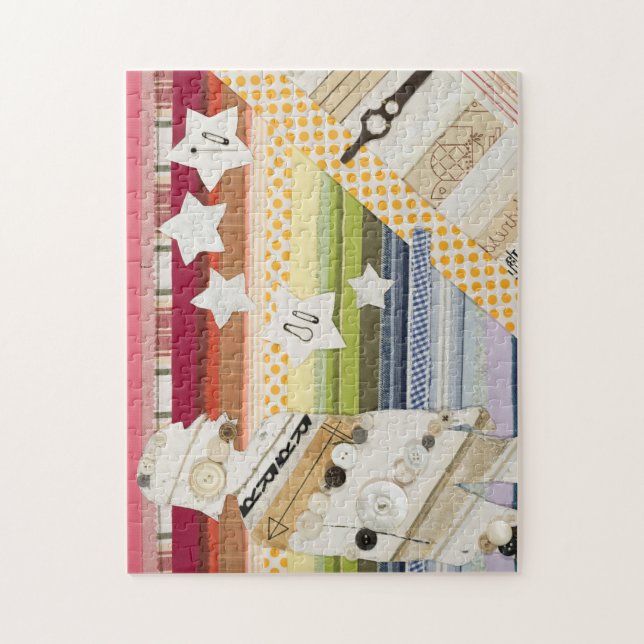 Rainbow Girl Jigsaw Puzzle (Vertical)