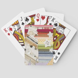 Rainbow Girl Playing Cards